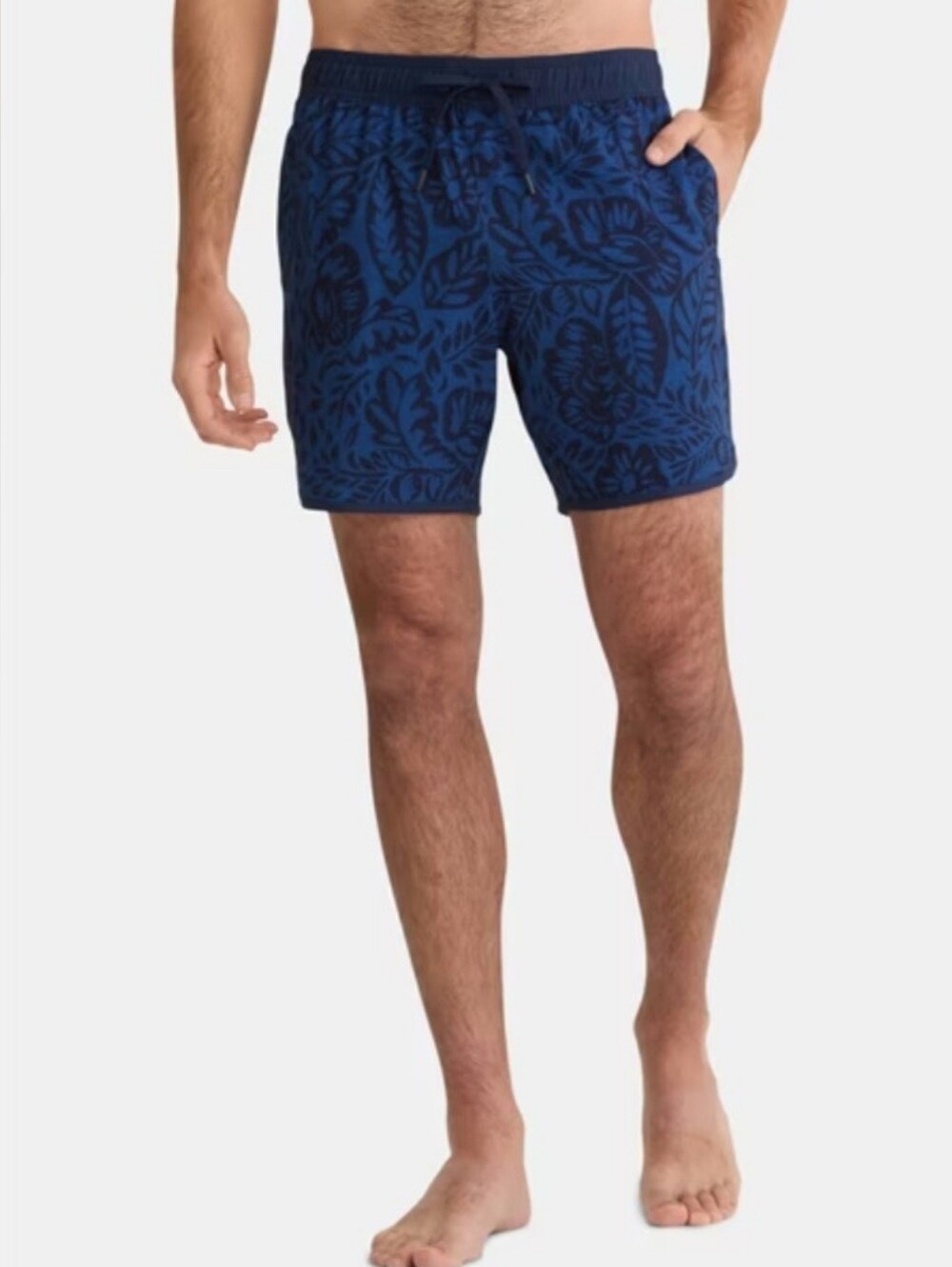 Performance Lined Swim Trunk Estate Blue Men Size M(32-34) & 2XL(44-46) Availabl